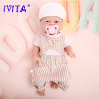 Muñeca De Silicona Completa IVITA WB1512CT Para Niños 36cm Con Pacificador Magnético Muñeco De Peluche Suave Para Niños Juguetes De Navidad - details 24