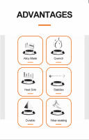 Motosierra Eléctrica Mini De 4/6 Pulgadas Cadenas De Acero Para Jardín Herramientas Eléctricas Accesorios De Repuesto Para Cadena - details 1