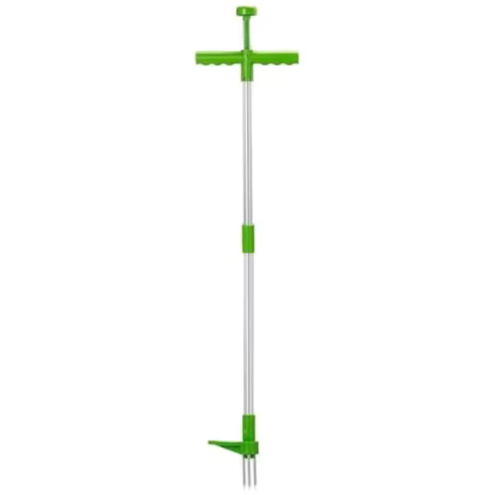Extractor de malas hierbas - Elimina las malas hierbas de raíz. Agarre ergonómico. Fácil de usar. Huerto y jardín - Bricomed - 1