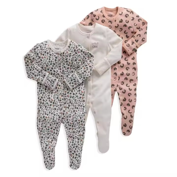 Ropa para niños, mono de bebé de primavera y otoño, ropa de gateo de manga larga que cubre los pies, pijamas, caja de regalo para bebé recién nacido - 1