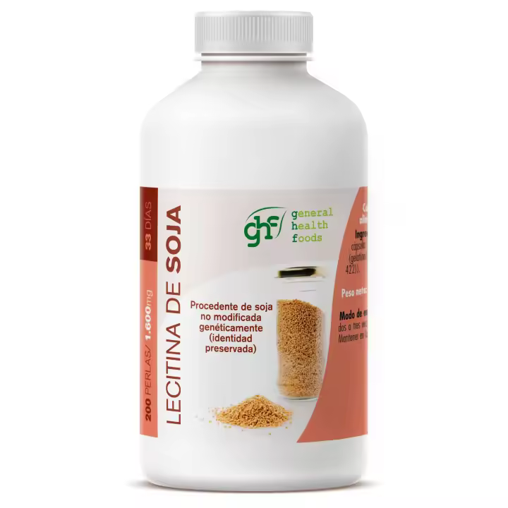 Lecitina De Soja 1600Mg 200 Perlas - 1