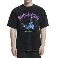 Camiseta Vintage Lavada Para Hombres Estilo Hip Hop Retro Punk Harajuku Y2k Algodón Manga Corta Casual Top De Verano - details 2