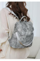 Mochila de verano para mujer, nueva, de PU, multifuncional, antirrobo, de un solo hombro, tipo mensajero, bolso de viaje - details 17