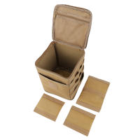 Bolsa De Almacenamiento Grande Para Camping Con Red Superior Y Bolsillo Organizador De Cocina Y Utensilios De Mesa Para Exteriores - details 24