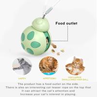 Juguete tambaleante, juguete interactivo de equilibrio para gatos, juguete con forma de escarabajo con juguete para gatos, juguete para gatos de interior, dispensador de bocadillos para que los gatitos hagan ejercicio y se aburran, alimentación de mascota - details 4
