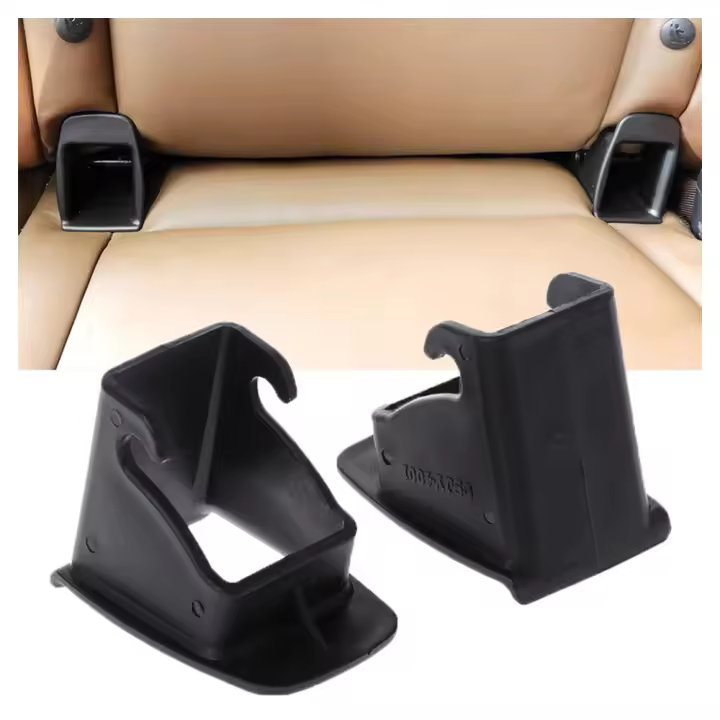 Conector De Cinturón De Seguridad Para Coche High Quality 1 Par Asesoría De Groove De Latch ISOFIX Para Asiento Infantil Accesorios De Interior De Coche - 1