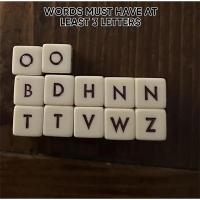 Juego De Solitario De Crisscross Con 12dices Alfabeto Scrabble Juego De Entrenamiento Mental Interactivo Figura De Madera - details 5