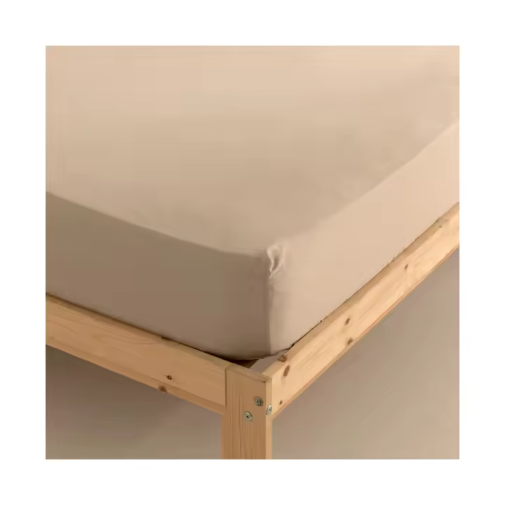 BL Belum Bajera Satén 300 Hilos Cement - Elegante y Suave - Adaptable a Cualquier Colchón - 1