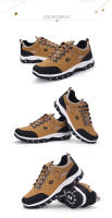 Zapatos De Senderismo Para Hombre Impermeables De Cuero Y PU Resistente Al Desgaste Para Trekking Caminar Caza Tácticos Sneakers De Exterior - details 17