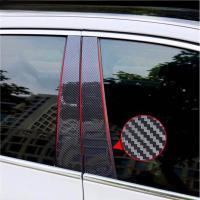 8pcs Adornos De Puerta Y Ventana Negros Brillantes Para Nissan Sentra 2007-2012 Piezas Exteriores De Coche Accesorios De Automóvil - details 5