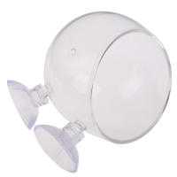 Vaso De Cristal Mini Para Acuario JETTING Planta Acuática Cultivo Cilindro Pot De Agua Ideal Para Pequeños Acuarios - details 5