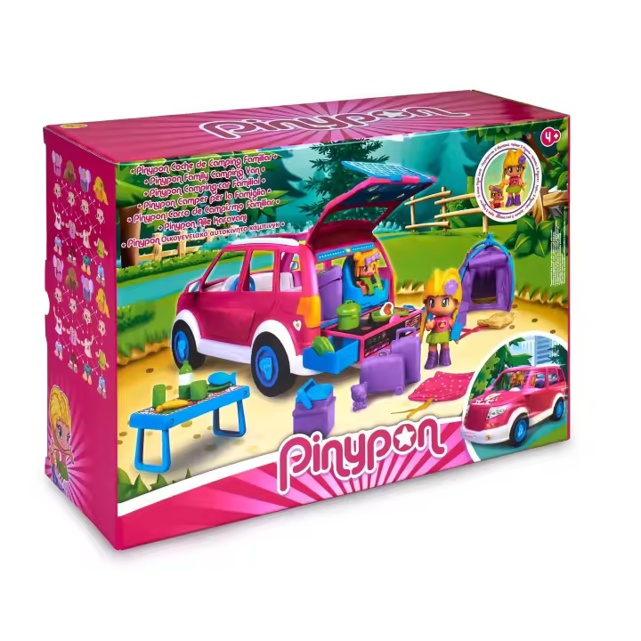 Pinypon Coche de Camping - Famosa 700017015 - 1