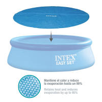 Cobertor solar INTEX para piscinas Easy Set o Metal Frame 305 cm diámetro - details 4