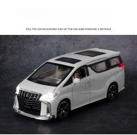 Modelo De Coche De Escala 1/24 Alphard En Aleación De Metal Simulación Vehículo MPV Con Sonido Y Luz Juguete Para Niños Regalos - details 5