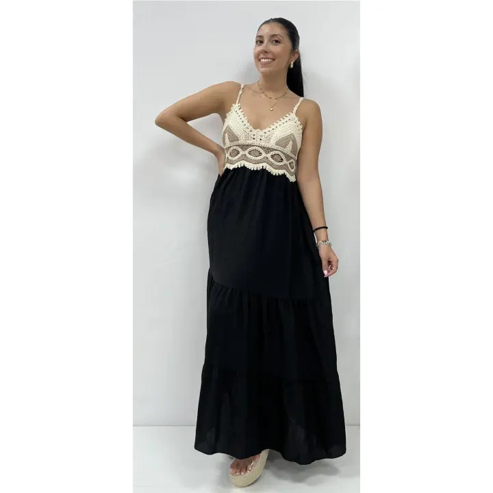 Vestido Ines Negro - 1