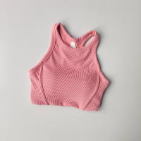 Top De Yoga Para Mujer Racerback Unipiece Secado Rápido Deporte Fitness Ropa Deportiva Sin Mangas Para Correr Y Uso Externo - details 1