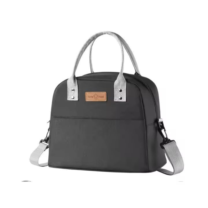 Fiambrera para helbres y Mujeres lonchera para adultos Bolsa de almuertos contenedor de Productos Alimenticios reulizable adecuado para el trabajo Viajes Picnicking Oficina (Pink) - 1