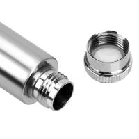 HILIFE Flasque De Hombro 1/1.5oz Botella De Whisky Acero Inoxidable Redondo Tubular Olla De Vino Botellas Portátiles De Alcohol Accesorios De Vino - details 5