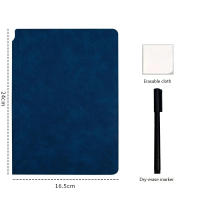 Cuaderno Portátil A5 Reutilizable Con Marcador Blanco Y Paño De Limpieza Semanal Planificador Cuadernos Para Tareas - details 5