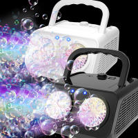 Máquina De Burbujas Automática Portátil De 26 Agujeros Para Escenario Sin Baterías Ni Agua De Burbujas Recomendada Para Edades 3-12 Años - details 5
