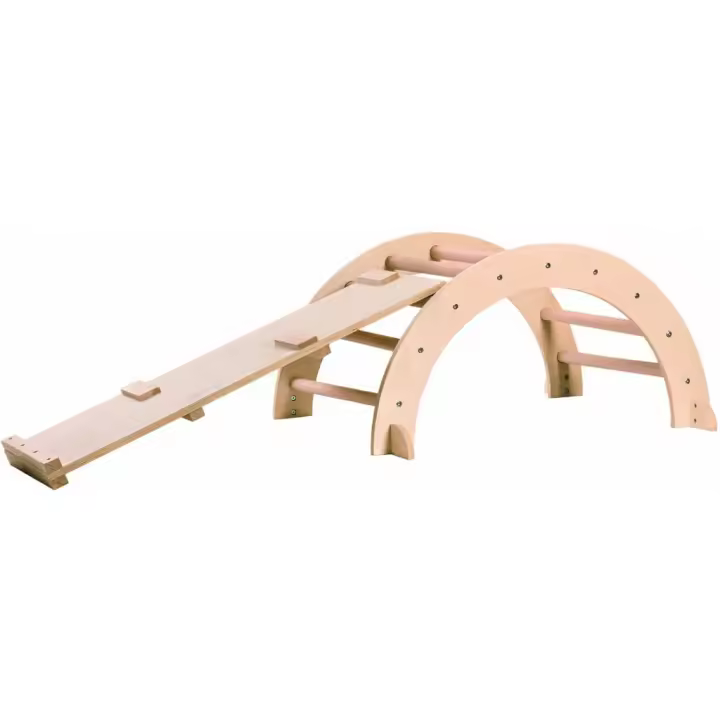 Arco de Escalada con Rampa Madera Juguetes de madera NATURPLAY - 1