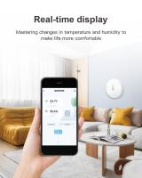 Sensor De Temperatura Y Humedad ZigBee Mini Tuya Para Interior Compatible Con Alexa Y Google Home Control Por Voz - details 1