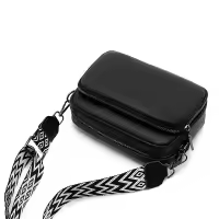 Bolso cruzado de piel auténtica para mujer, bandolera de diseñador de lujo, Color sólido, 100%, 2023 - details 23