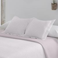 Mommata Colcha Lisa Reversible Termosellada Malva. - details 4