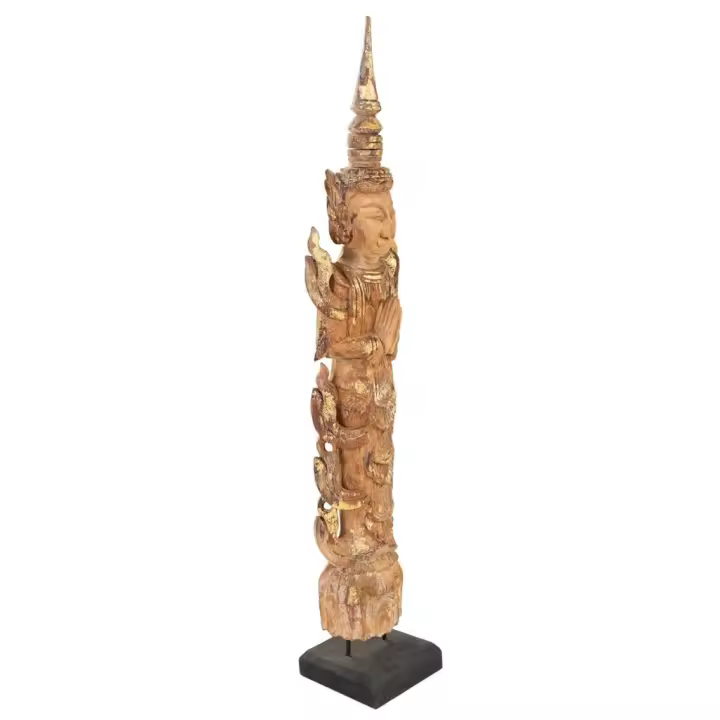 WANDERLUST DECO Figura decorativaativa origen tailandes 12,5x7,5x76h cm - 1