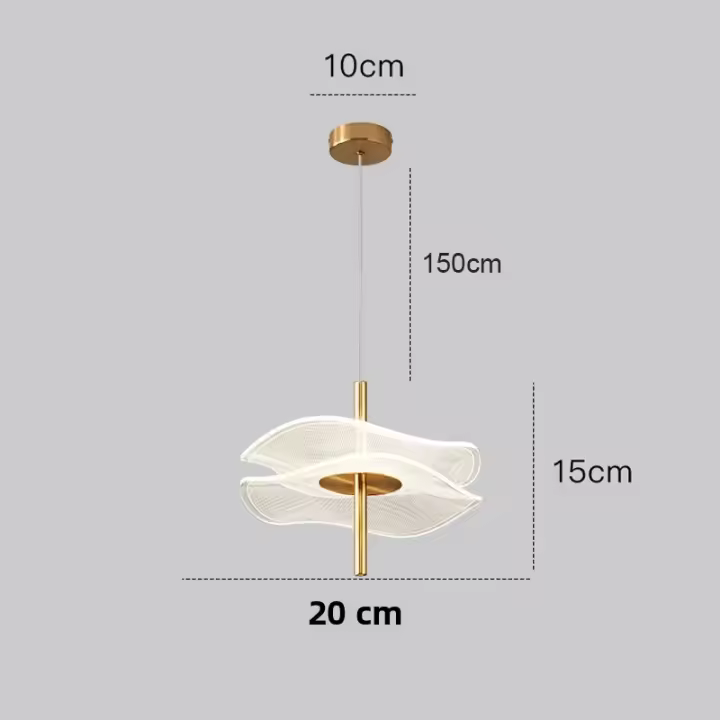 Lámpara Colgante LED De Lustre Para Iluminación Interior Estilo Nórdico Para Comedor Sala De Estar Escaleras Decoración De Hogar - 1