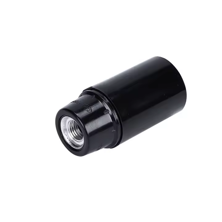 Soporte De Bombilla E27 Negro Auto-bloqueable Para Luz LED Capa De Bakelite Soporte De Bombilla Para Piso Y Escritorio - 1