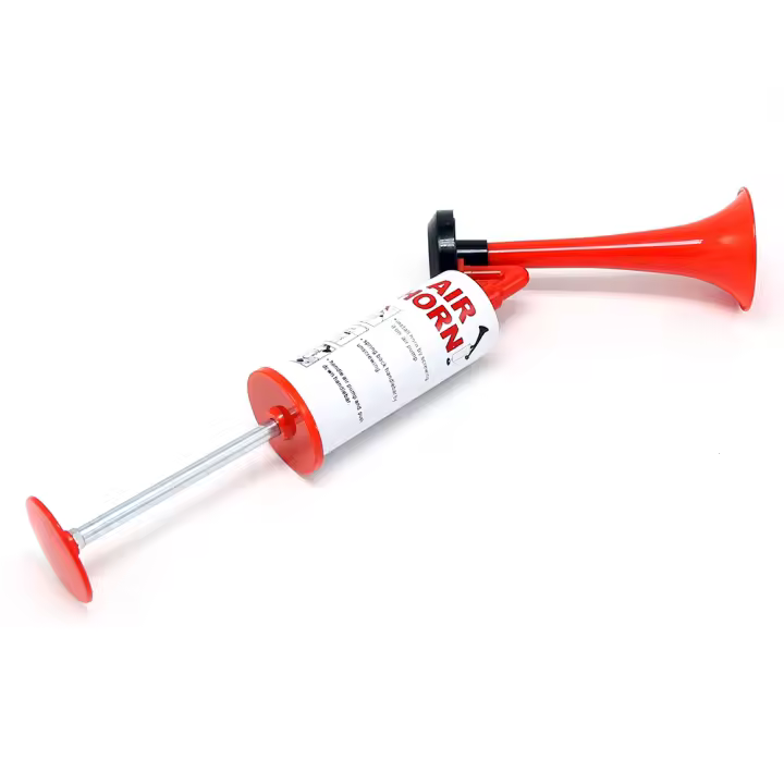 Bocina De Mano Super Horn Para Deportes Como Fútbol Y Cheerleading Bocina De Plástico Con Bomba De Aire Como Gas Pump - 1