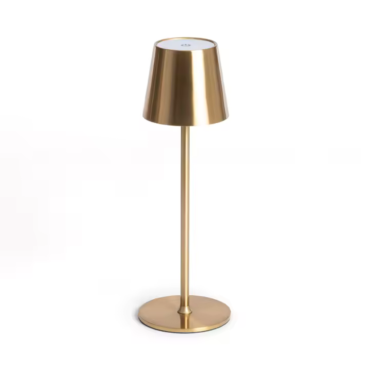 Ledkia Lámpara de Mesa LED 3W Portátil de Metal con Batería USB Recargable Anisa - 1