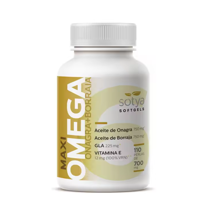 Sotya Onagra Borraja 700mg Complemento Alimenticio 110 Perlas - 1