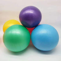 Bola De Yoga De 25cm Bola De Gimnasia De Fitness Plegable Antirrota Con Clip Transparente Y Engrosada Para Pilates - details 15