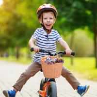 Set De 4 Piezas Cesta De Bicicleta De Rattan PE Ajustable Con Campana Y Colgante Accesorios De Manillar Para Ciclismo Rainproof Para Niños Y Adultos - details 8