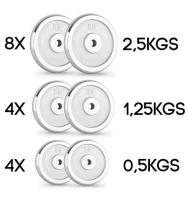 Mancuernas Ajustables 30kg para Fitness y Musculación en Casa - details 1