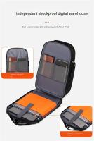 Bolsa De Negocios Multifuncional Impermeable Con Cerradura Antirrobo Transpirable Mochila Con Carga USB Gran Capacidad Para Viajes - details 3