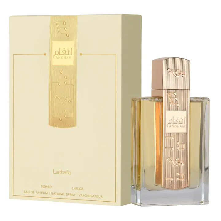Perfume árabe de mujer Angham Lattafa 100ml, Fragancia dulce y exclusiva, Colonia oriental de mujer única - ¡NOVEDAD! - 1
