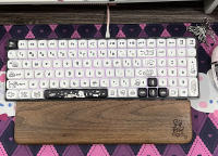 Naught Cat Teclas De Juego Mecha Mx 140 Teclas Perfil MOA PBT Teclas Sublimación Para Teclado Mecha Gaming Blanco Negro - details 23