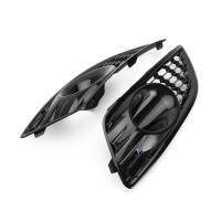 Areyourshop Par De Cubiertas De Faros Antiniebla Negras Brillantes Para Ford Fiesta 2013-2017 C1BB15A298AA C1BB15A299AA Accesorios De Coche - details 4