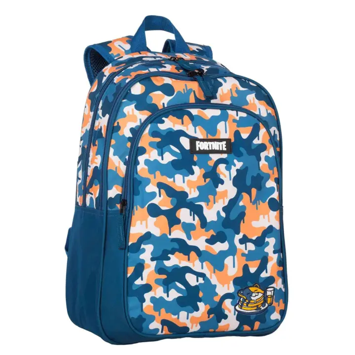 Mochila Fortnite Blue Camo (Adaptable A Carro). 42 X 32 X 20 Cm. (Toybags T434-921) - 1
