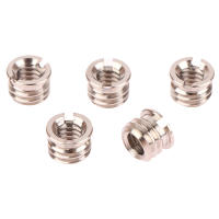 5Pcs Convertidor De Tornillos Para Cámara 1/4 a 3/8 Pulgadas Adaptador Rápido Tornillo De Montaje De Trípode Acero Inoxidable Duradero Y Ligero Anticorrosión - details 11