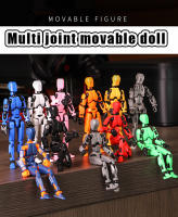 Robot Móvil Multicamado 3D Imprimido Muñeco De Prueba Figura De Acción Adulto Juguete Para Niños 14CM Sin Control Remoto - details 0