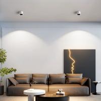 Spotlight LED Para Pared Y Techo Montaje Superficial Rotativo COB 5W 7W 9W 12W 15W Decoración Interior Hogar AC110V/220V - details 10