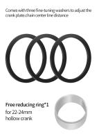 Rodamiento De Bajo Enclavamiento BSA Para Bicicleta MTB Mountain Bike Holowtech Central Ceramic Shaft 68-73mm Aleación De Aluminio - details 9