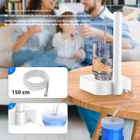 Bomba De Agua Eléctrica Automática Para Botella De 19 Litros T30 Recargable Dispensador De Agua De Escritorio Portátil Material Plástico - details 8
