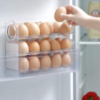Hueveras de Frigorifico para 30 Huevos, Organizador de Puerta de Nevera de Huevos Apilable, Contenedor Almacenamiento - details 2