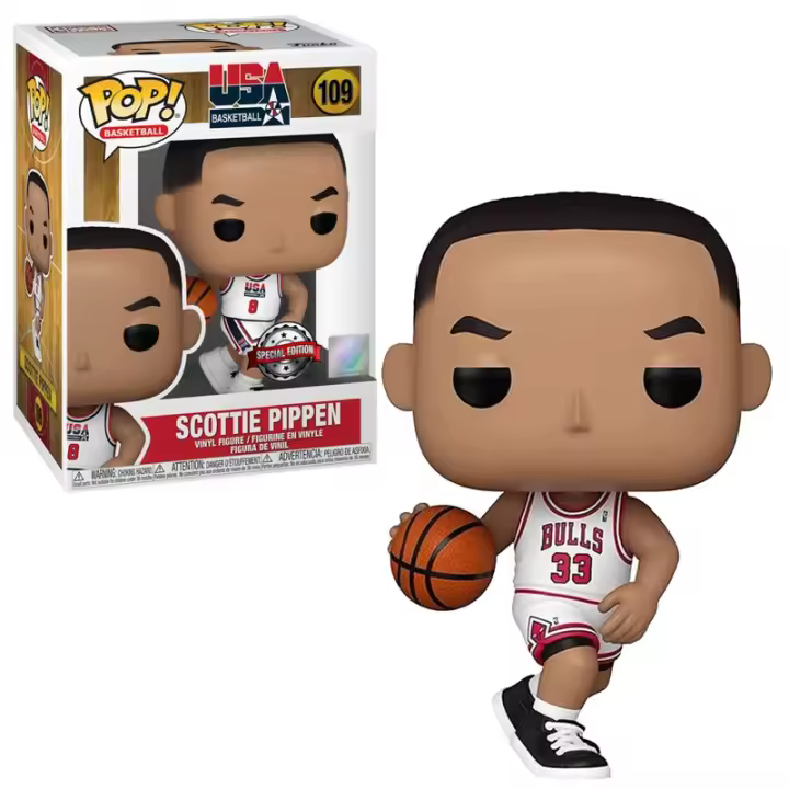 Funko pop! NBA (USA Basketball) - Scottie Pippen EXCLUSIVO, 56146, Nº109 - 1