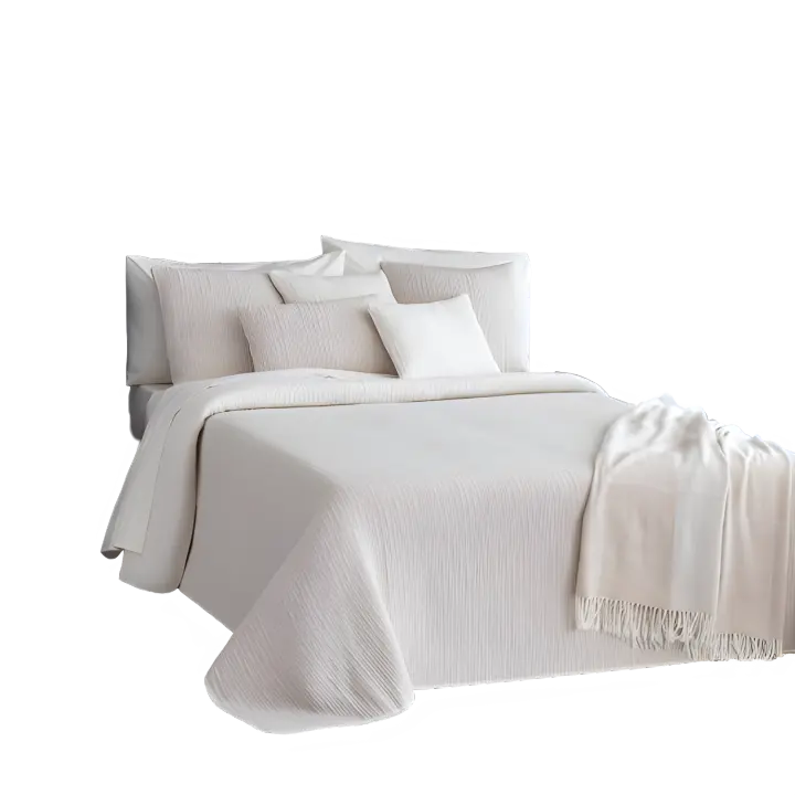 Colcha OSUNA Lino El Caballo, Clásico con Toque Moderno - 1